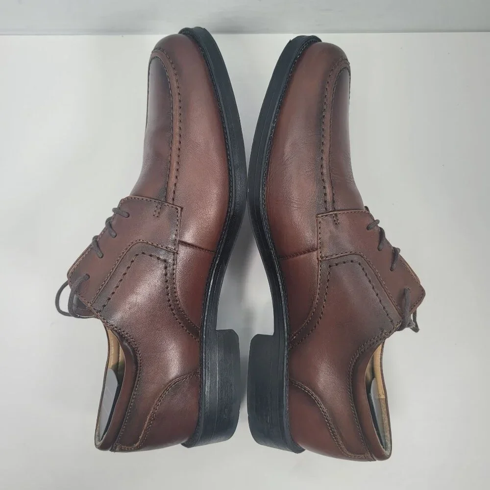 Chaps Men's Brown Oxfords Dress Shoes 96-26852 11M - Picture 6 of 8